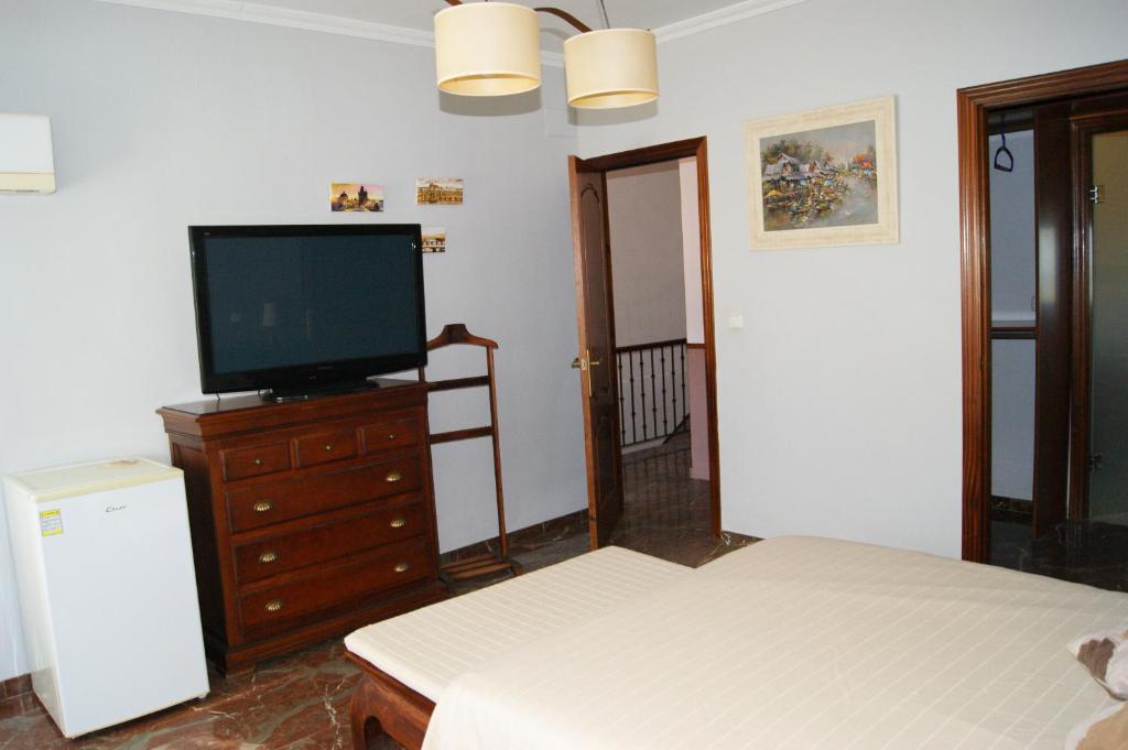 A television and/or entertainment centre at Villa Coco