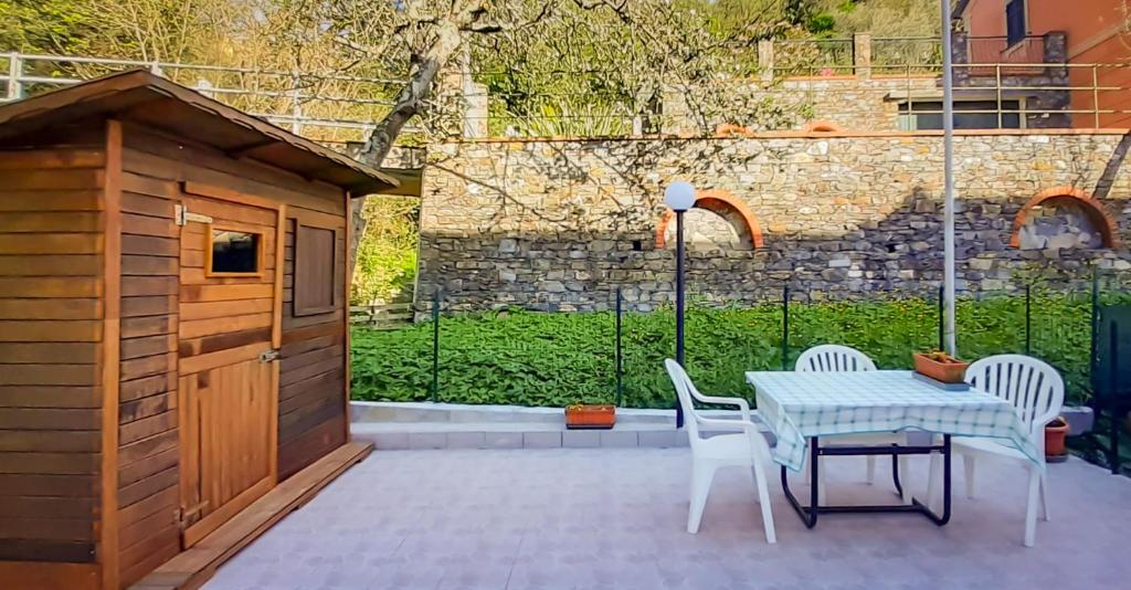 Zahrada ubytování Casa Cetti