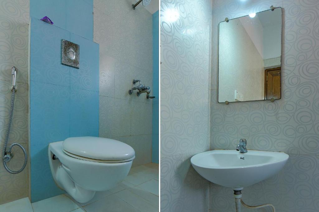 Koupelna v ubytování FabHotel Capital Casa