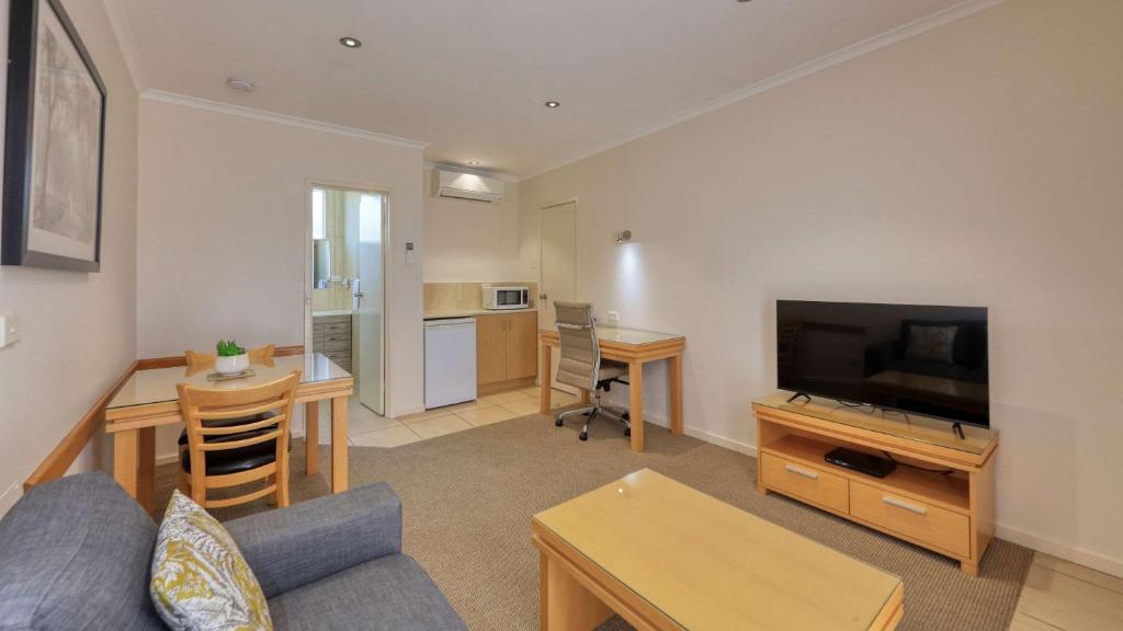 Kuchyň nebo kuchyňský kout v ubytování Quality Inn Swan Hill
