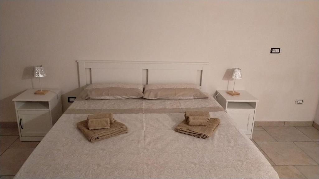 Postel nebo postele na pokoji v ubytování M&M Luxury