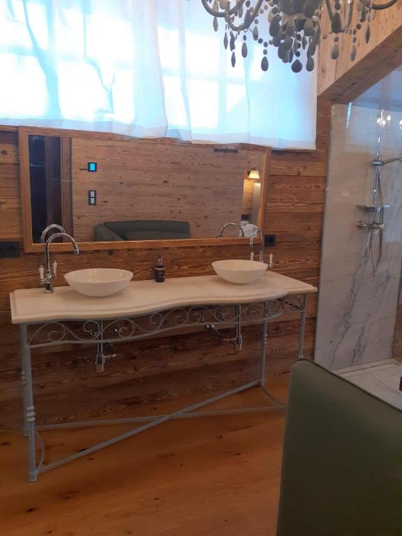 Kúpeľňa v ubytovaní Das Kitz - deLuxe ChaletApartments