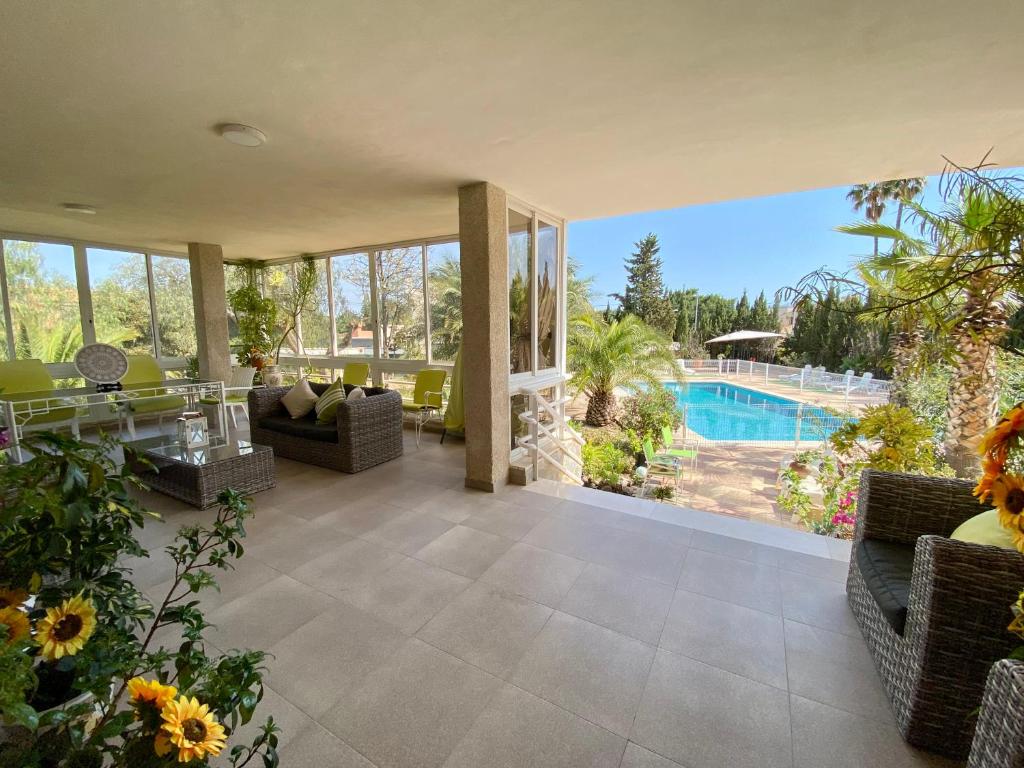 Piscine de l'établissement Stunning 5 bed Villa La Font, private pool ou située à proximité