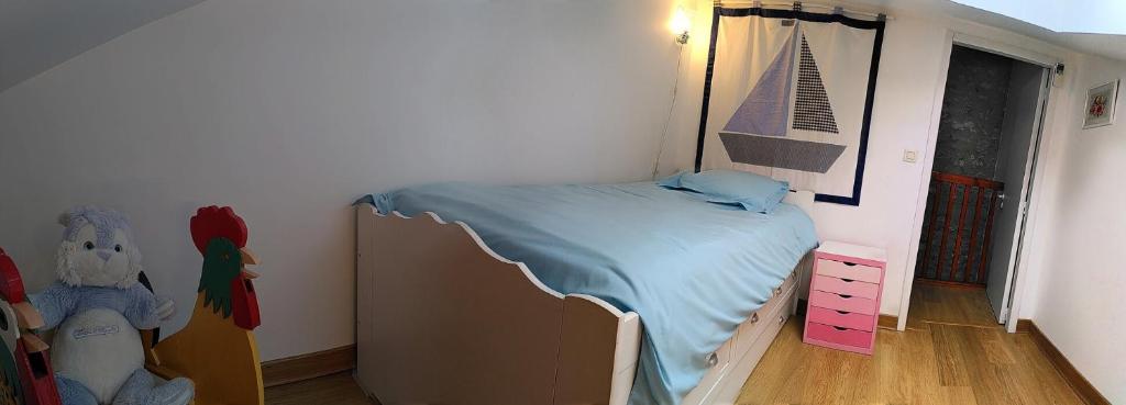 Postel nebo postele na pokoji v ubytování Le Clot de Meste Duran
