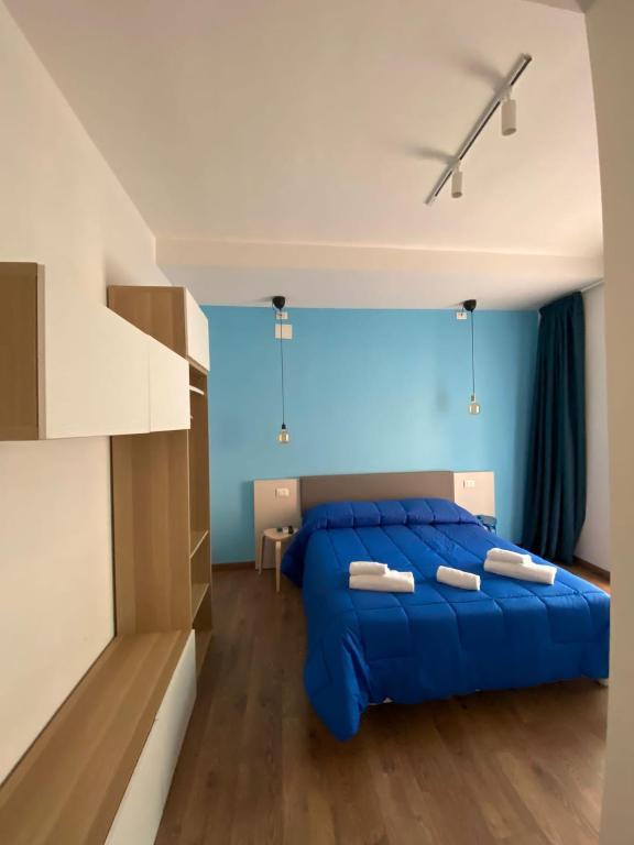 Posteľ alebo postele v izbe v ubytovaní Sorrento B&D Rooms