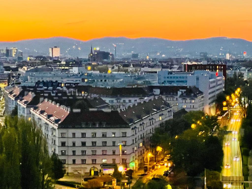 Výhľad na mesto Viedeň alebo výhľad na mesto priamo z apartmánu