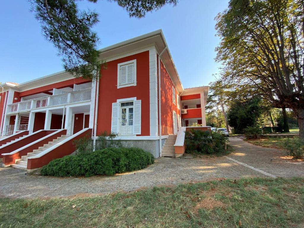 Bygningen som lejligheden ligger i