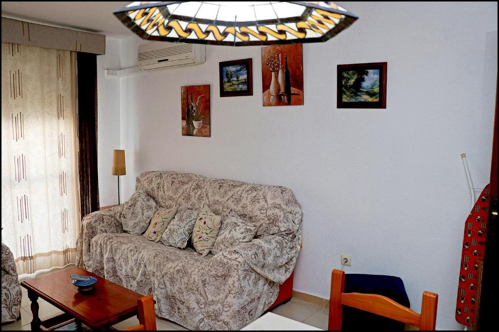 Posezení v ubytování Apartamento El Carmen