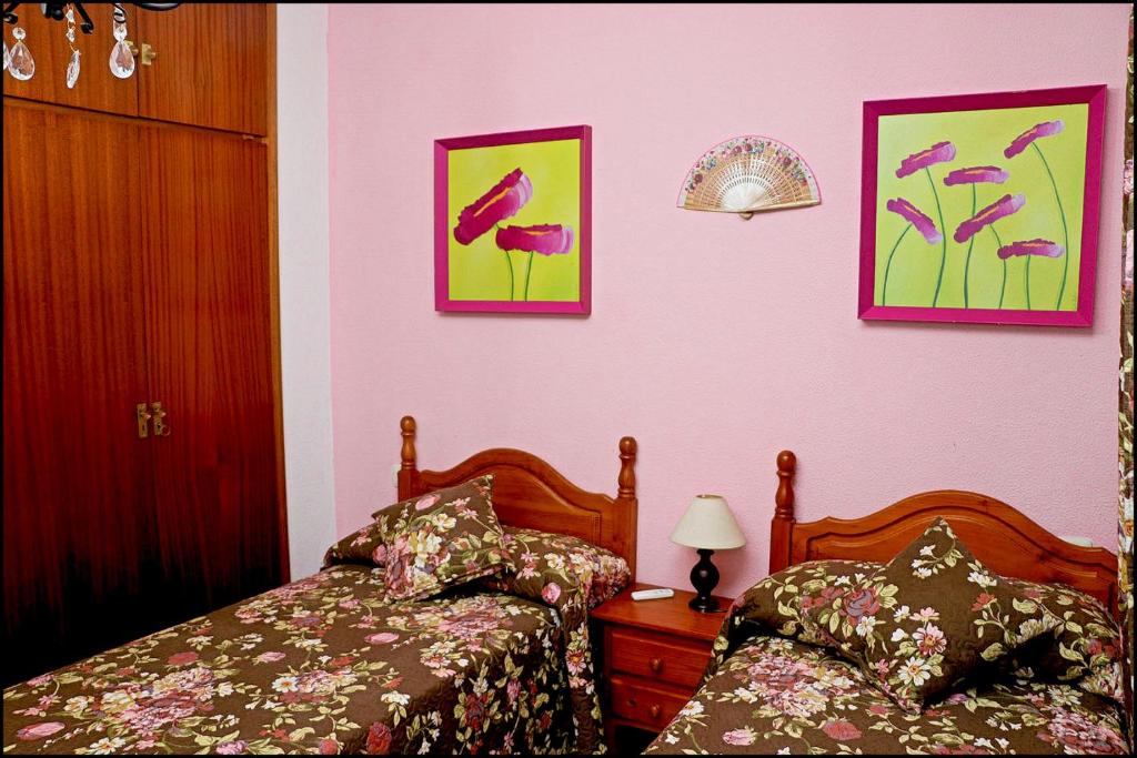 Postel nebo postele na pokoji v ubytování Apartamento El Carmen