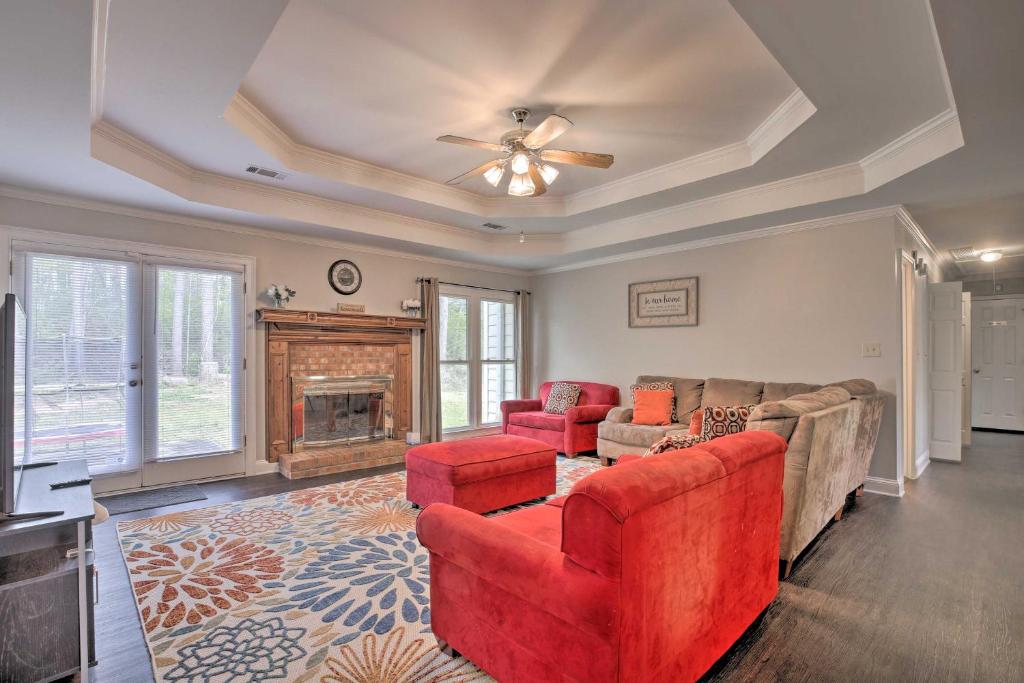 Conyers Country Retreat with Yard and Patio!