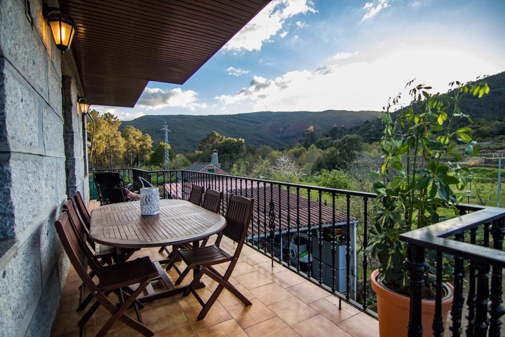Μπαλκόνι ή βεράντα στο Casa Charo Prexigueiro