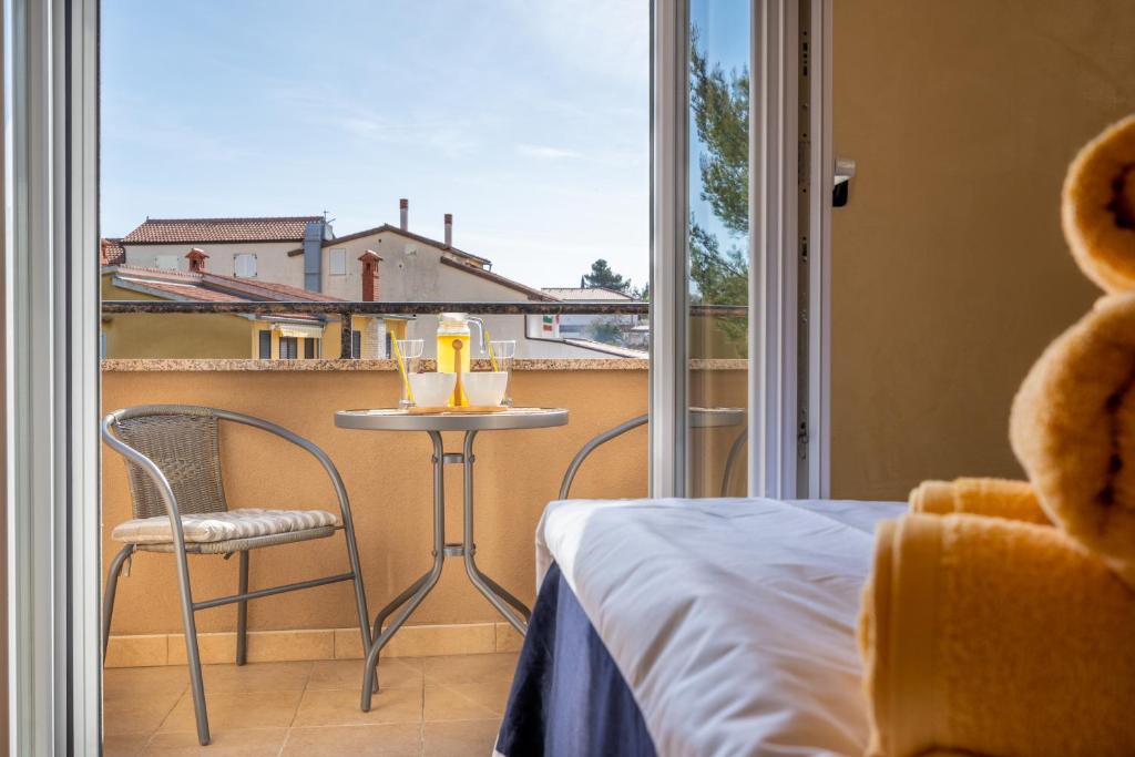Balkón nebo terasa v ubytování Penthouse Gea