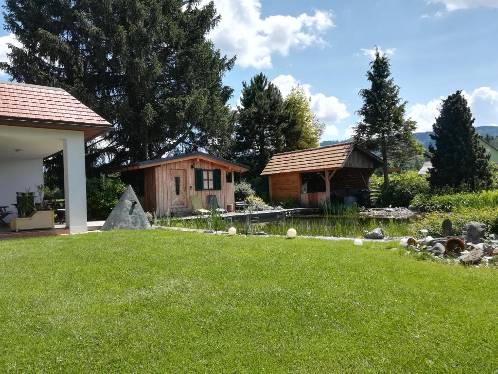 Zahrada ubytování Pension Wolkenreich