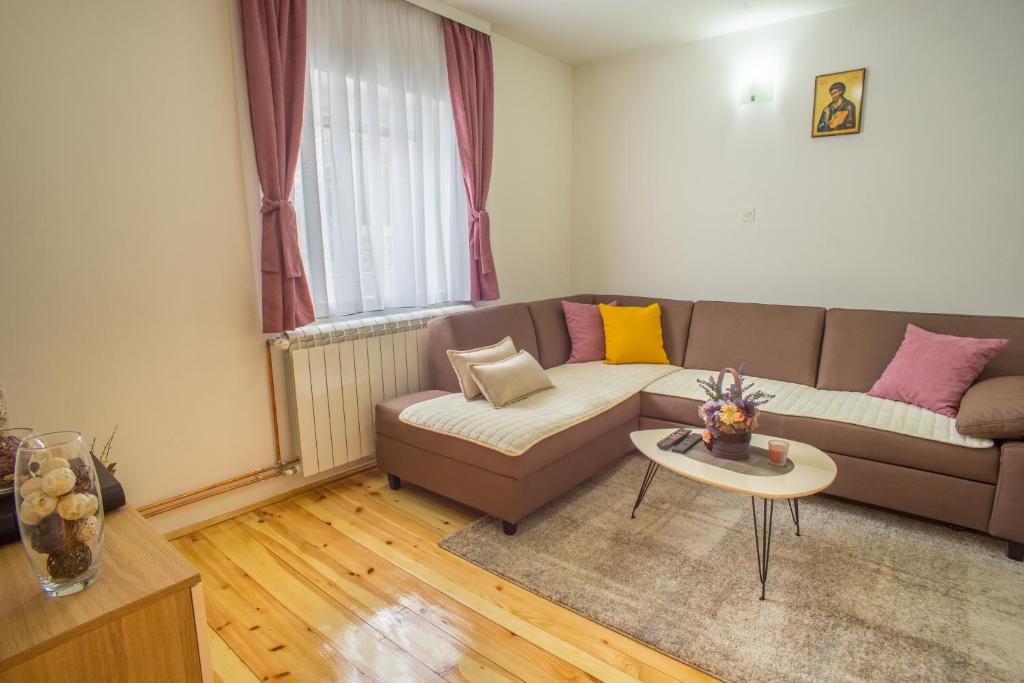 Posezení v ubytování Vojinovic Apartman