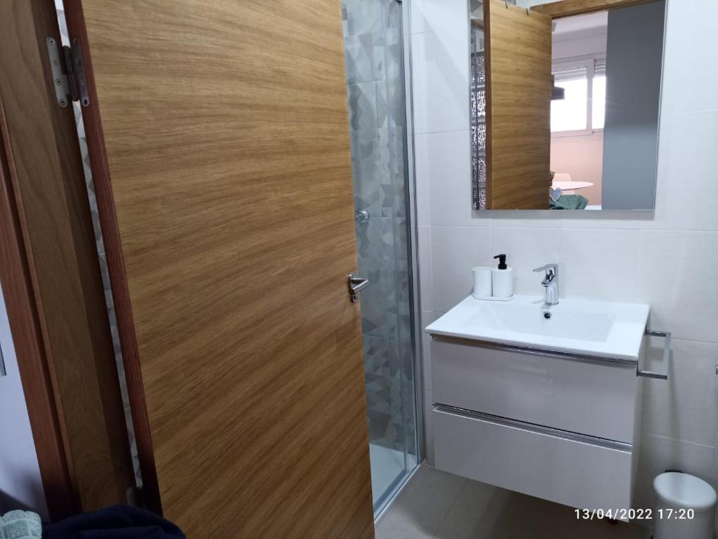 Koupelna v ubytování Fabuloso Atico En Terrazas De La Torre
