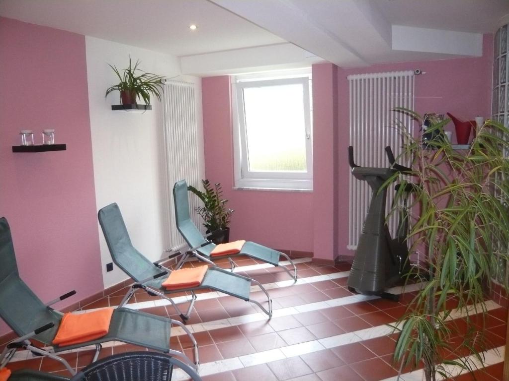 Posezení v ubytování Hotel Falkenstein