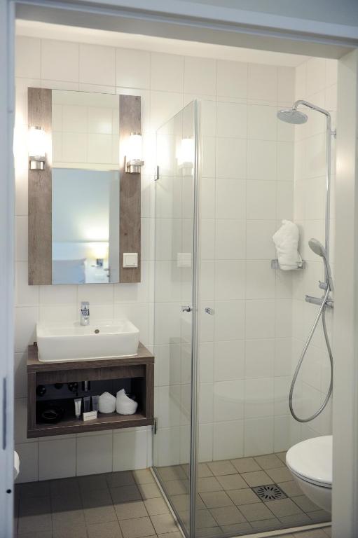 Koupelna v ubytování Hotel Andante aan Zee