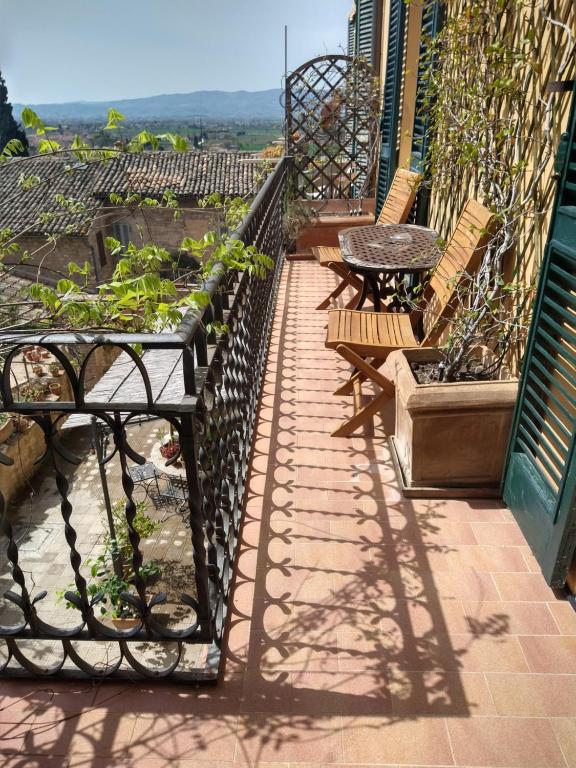 A balcony or terrace at Maddalena House