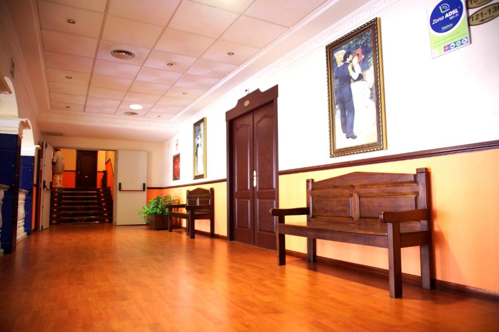 Vstupní hala nebo recepce v ubytování Hotel El Cisne