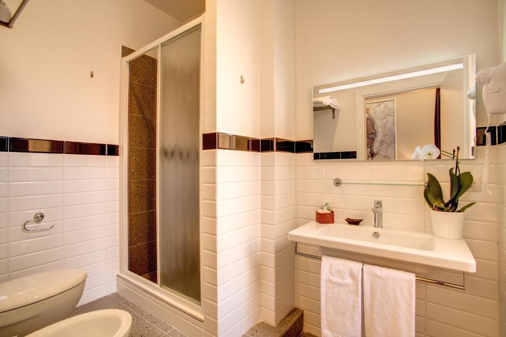 Kúpeľňa v ubytovaní Roma In Una Stanza Guesthouse