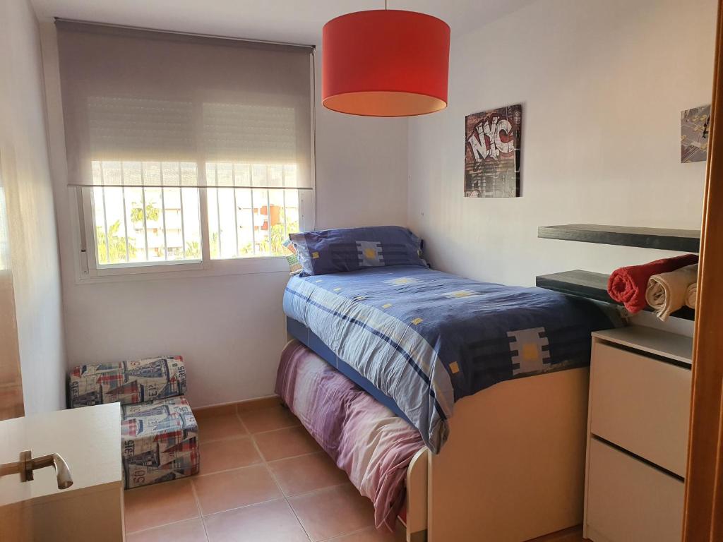 Postel nebo postele na pokoji v ubytování Apartamento Almenara Nova Almenareta
