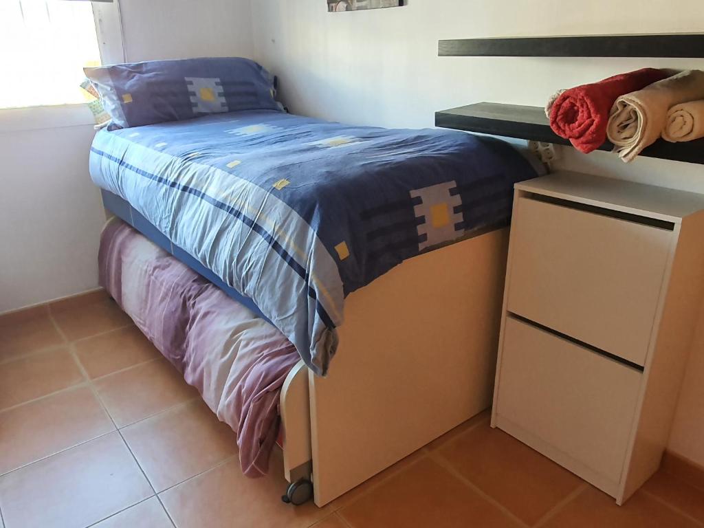 Postel nebo postele na pokoji v ubytování Apartamento Almenara Nova Almenareta