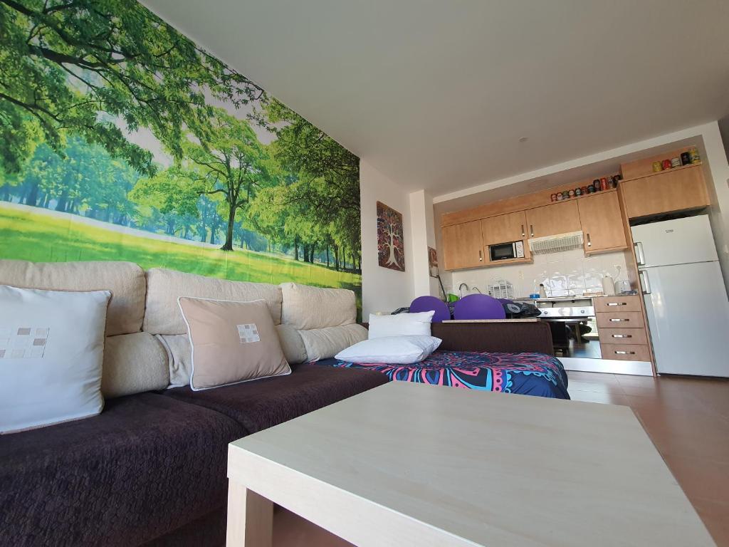 Kuchyň nebo kuchyňský kout v ubytování Apartamento Almenara Nova Almenareta