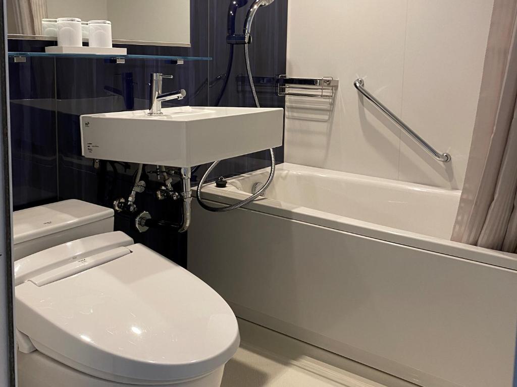 Koupelna v ubytování Hotel Rilassare Tokyo