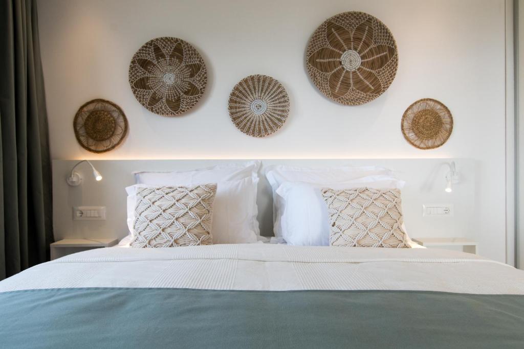 Posteľ alebo postele v izbe v ubytovaní Villa Smaragd - Perle - Luxury Apartments With Shared Pool