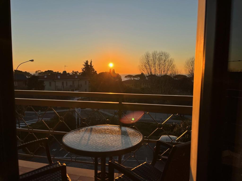 Balkón nebo terasa v ubytování Hotel Renata