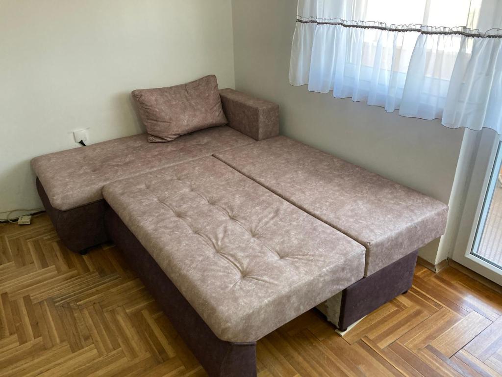 Postel nebo postele na pokoji v ubytování Apartman Jana Apatin