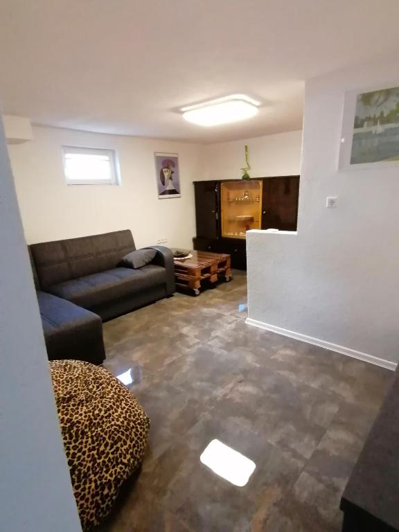 Posezení v ubytování Schöne Einliegerwohnung in Hechingen
