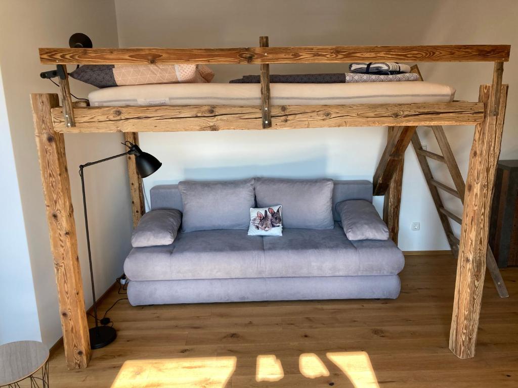 Posedenie v ubytovaní Neue Wohnung "RITTERTAL" im Zentrum von Altmünster am Traunsee