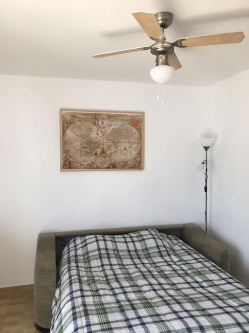 Postel nebo postele na pokoji v ubytování Apartamento con vista al mar a 200 mts de la playa