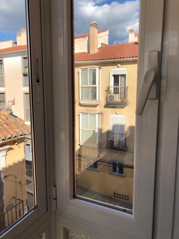 A balcony or terrace at Holidays2Malaga Alta Street 1 bedroom High Speed WIFI