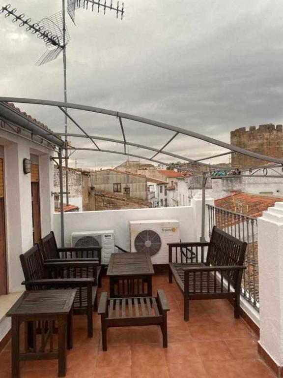 Balkón alebo terasa v ubytovaní Casa Grande Hornos 18