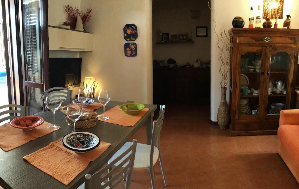 Posezení v ubytování Casa Emma