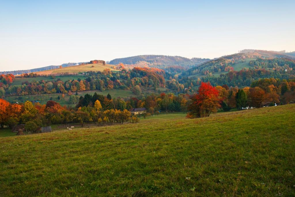 Příroda nedaleko penzionu – hostince
