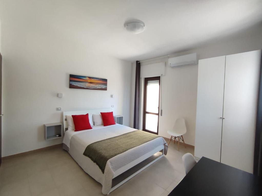 Posteľ alebo postele v izbe v ubytovaní Cristian Rooms