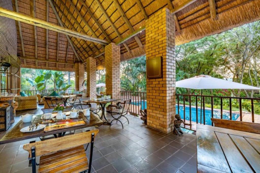 Kolam renang di atau dekat dengan Dreamfields Guesthouse