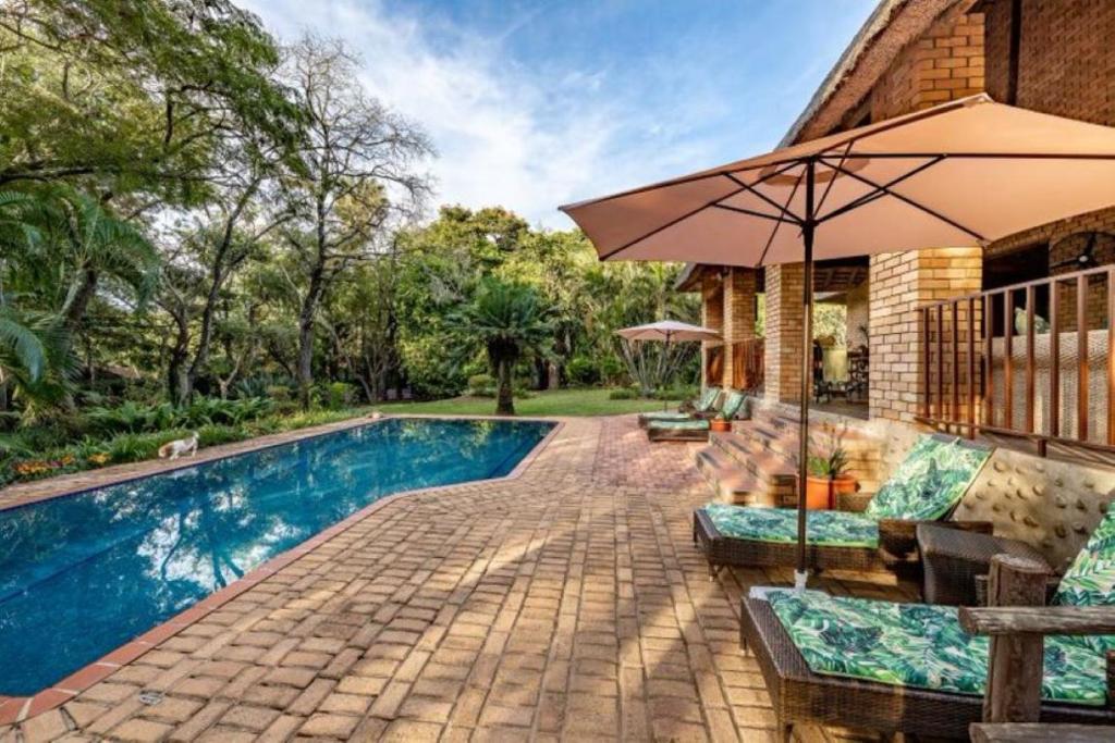 Kolam renang di atau dekat dengan Dreamfields Guesthouse