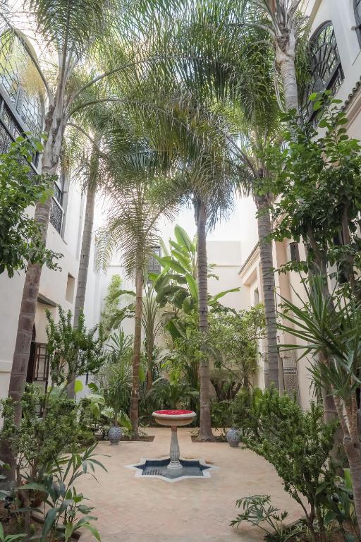 Zahrada ubytování Riad Fes - Relais & Châteaux