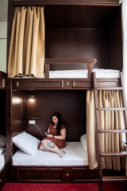 Postel nebo postele na pokoji v ubytování Vienna Boutique - Premium Hostel