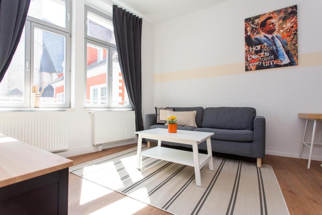 FullHouse - Halle - M14 Apartments - Marketplace - Wonderful View - Two-Bedroom Apartment