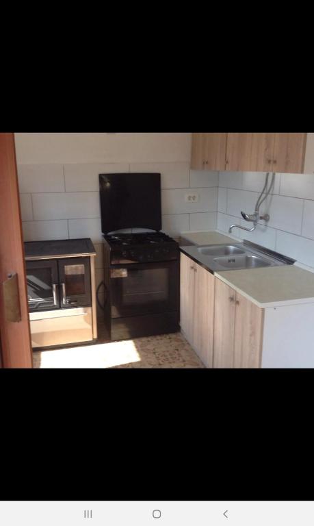 Kuchnia lub aneks kuchenny w obiekcie Apartman Katica
