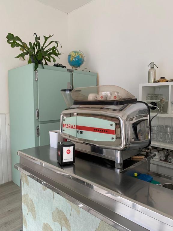 A kitchen or kitchenette at Hotel Lucerna