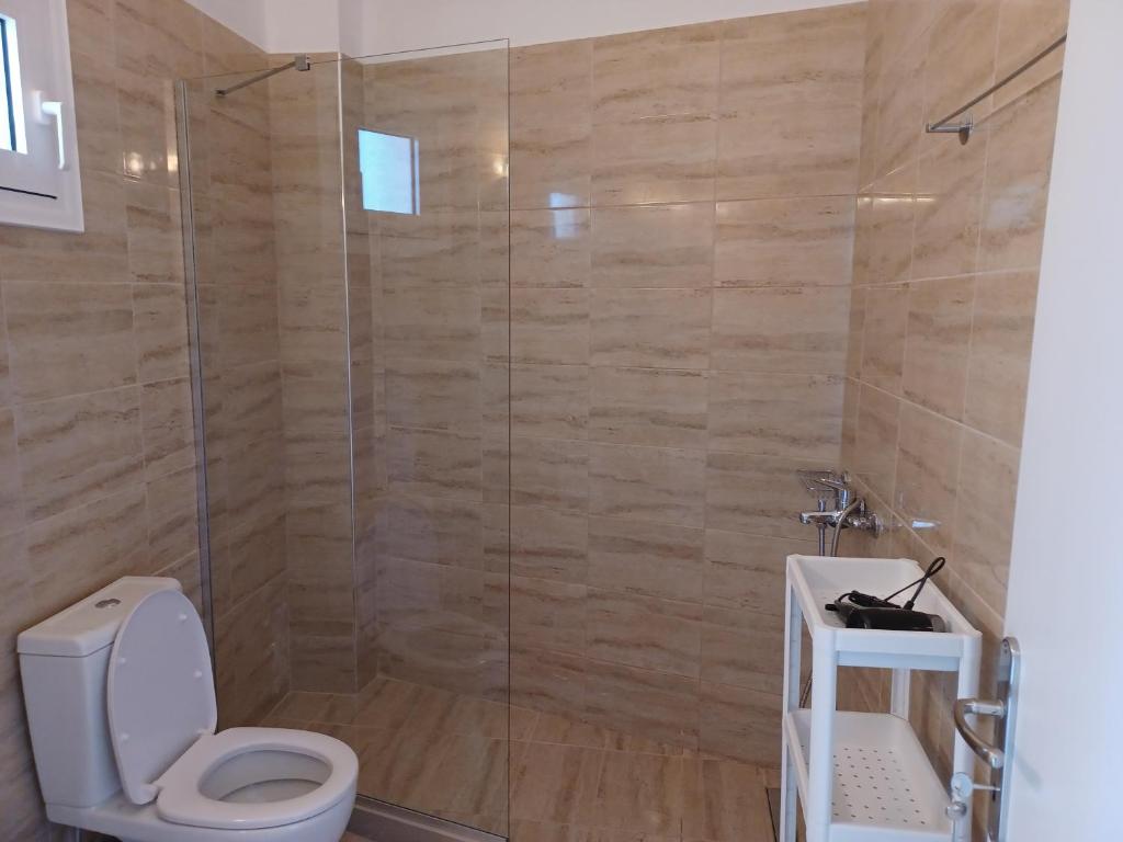 Koupelna v ubytování george studios 2