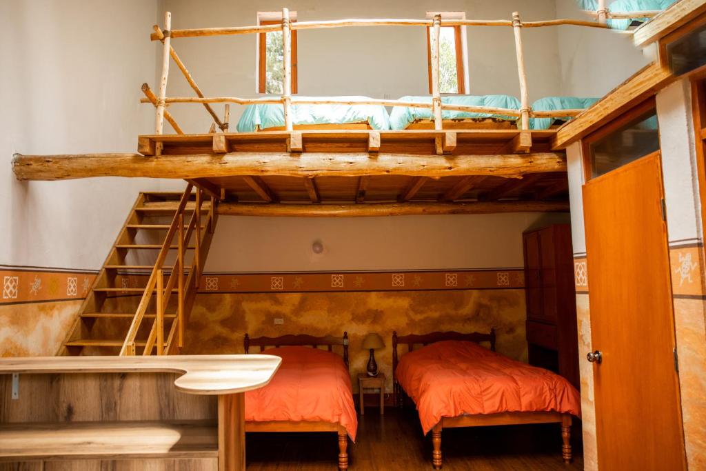 Letto o letti in una camera di Tradicion Colca