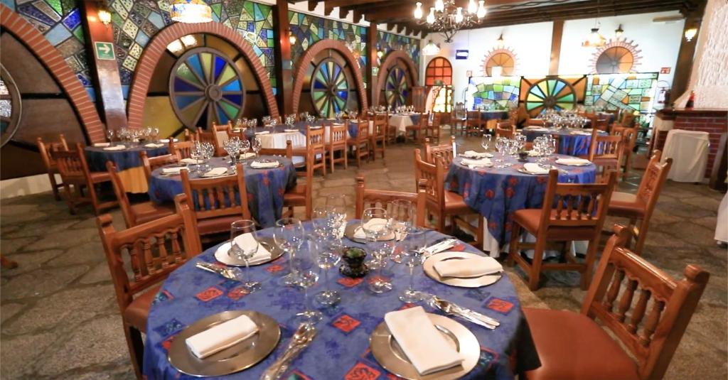 Restaurace v ubytování GS Jerocs Tlaxcala