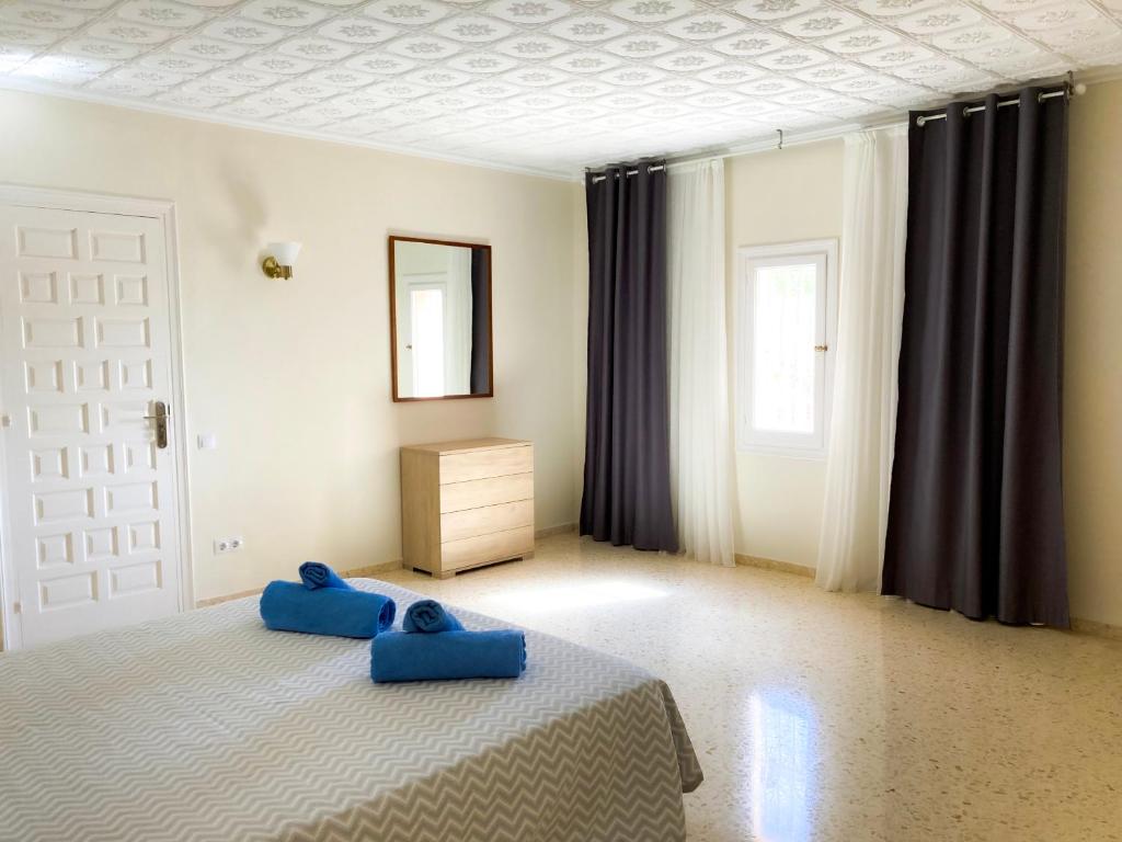 Posteľ alebo postele v izbe v ubytovaní Chalet Cucarres